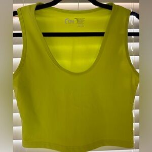 ZYIA Active Lime Green Tank Top